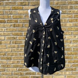Anthropologie Bumblebee Blouse